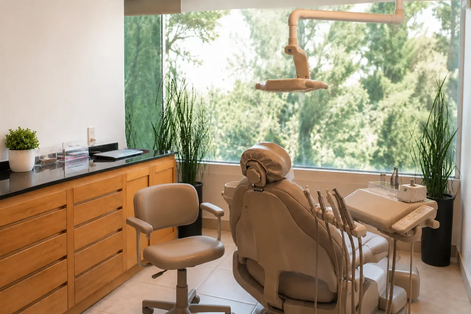 Interior de la clínica dental premium en Lomas de Chapultepec, CDMX